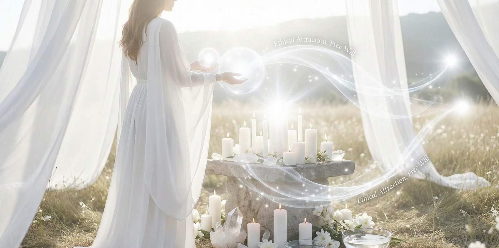 Cómo atraer a la persona que deseas con magia blanca: método ético y efectivo