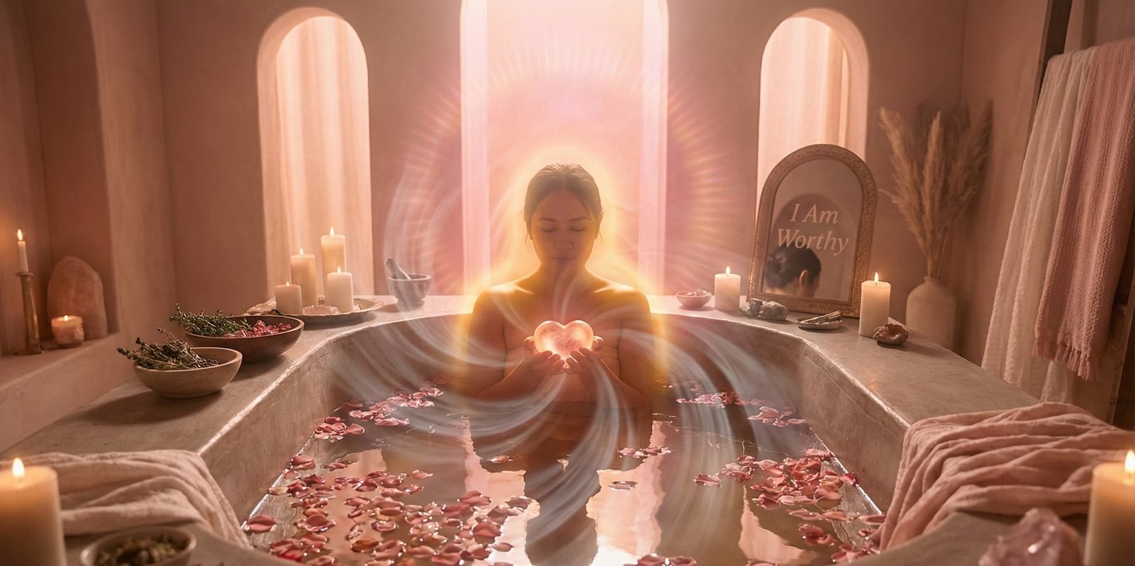 Ritual de baño para el amor propio: limpieza energética y reconexión con tu esencia