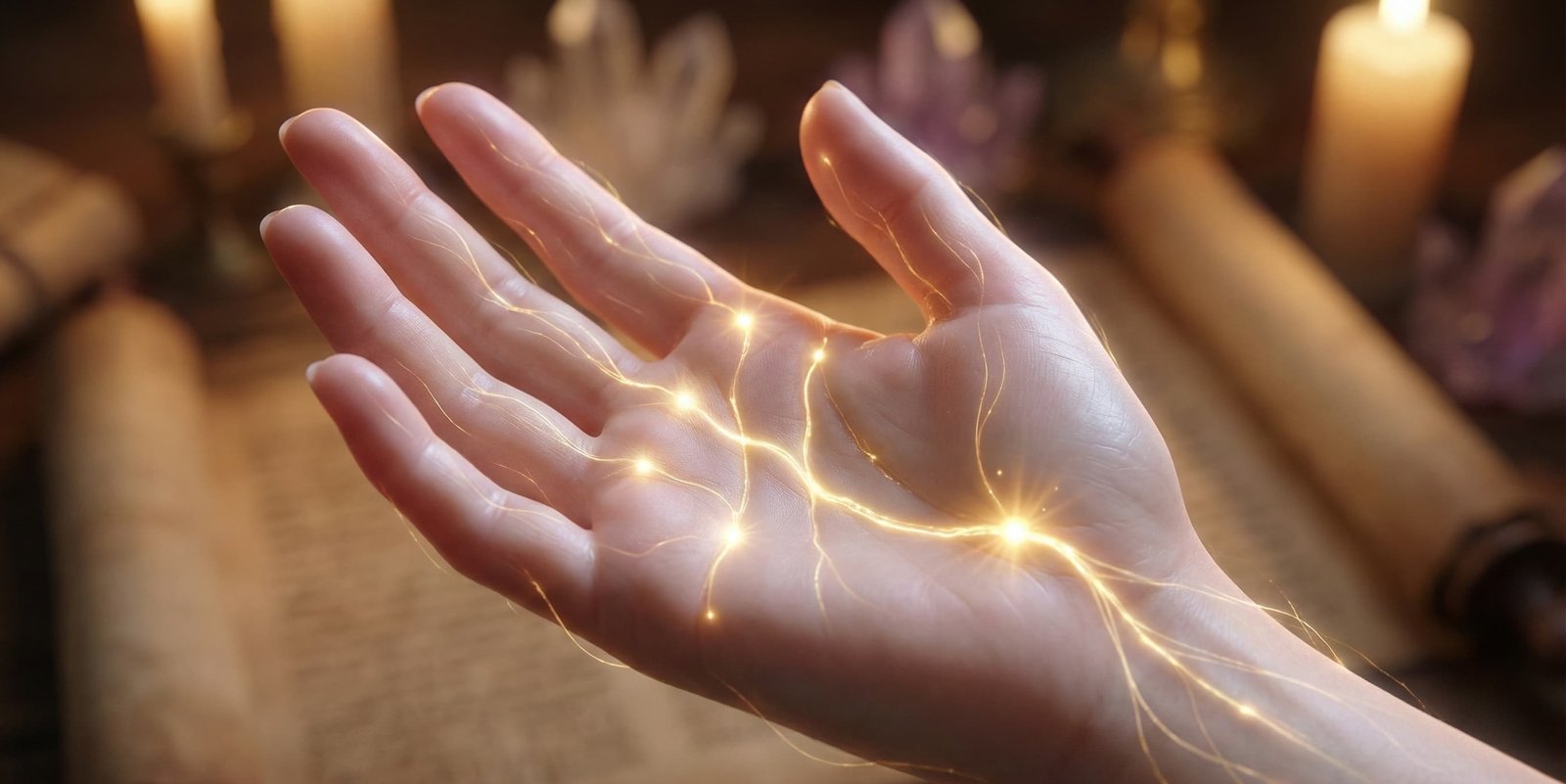 Ritual de lectura de la línea de la vida en quiromancia: descifrando tu camino vital