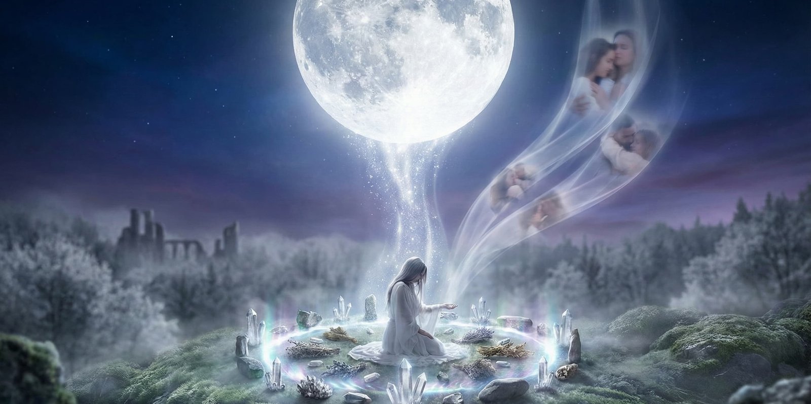 Ritual de luna llena para encontrar pareja: aprovechando el poder lunar para atraer amor