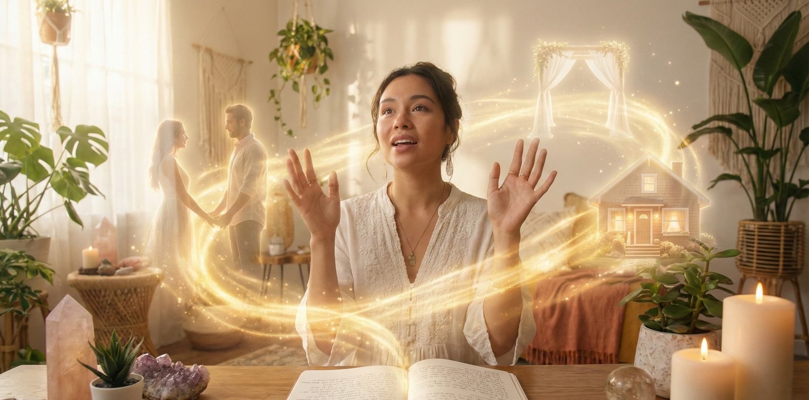 Ritual para atraer predicciones positivas en el amor: manifestando tu destino romántico ideal