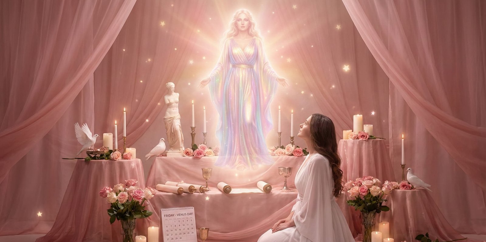 Ritual de Venus en viernes: Sintoniza con la frecuencia del amor universal