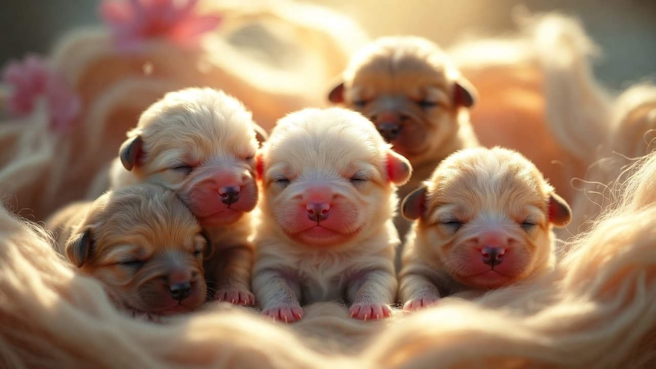 Soñar con cachorros recién nacidos: El despertar de tu instinto cuidador