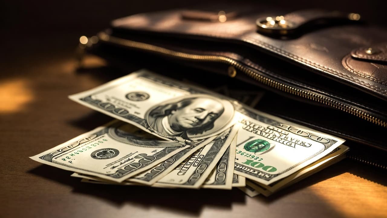 Soñar con dinero en billetes grandes: significado de abundancia, poder y valor personal