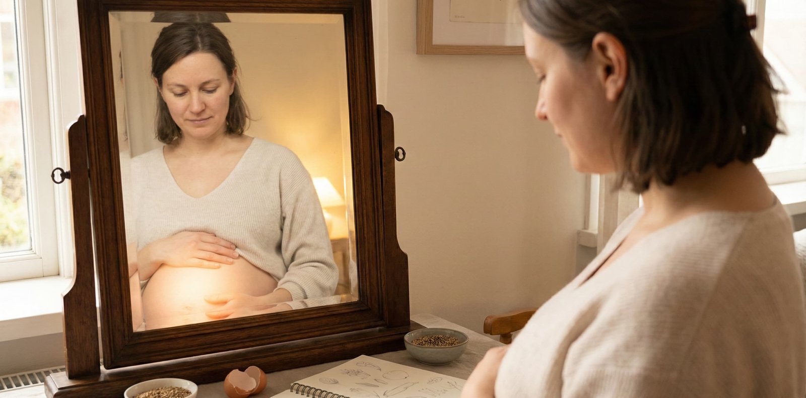 Soñar con estar embarazada sin estarlo: significado de nuevos proyectos y transformaciones