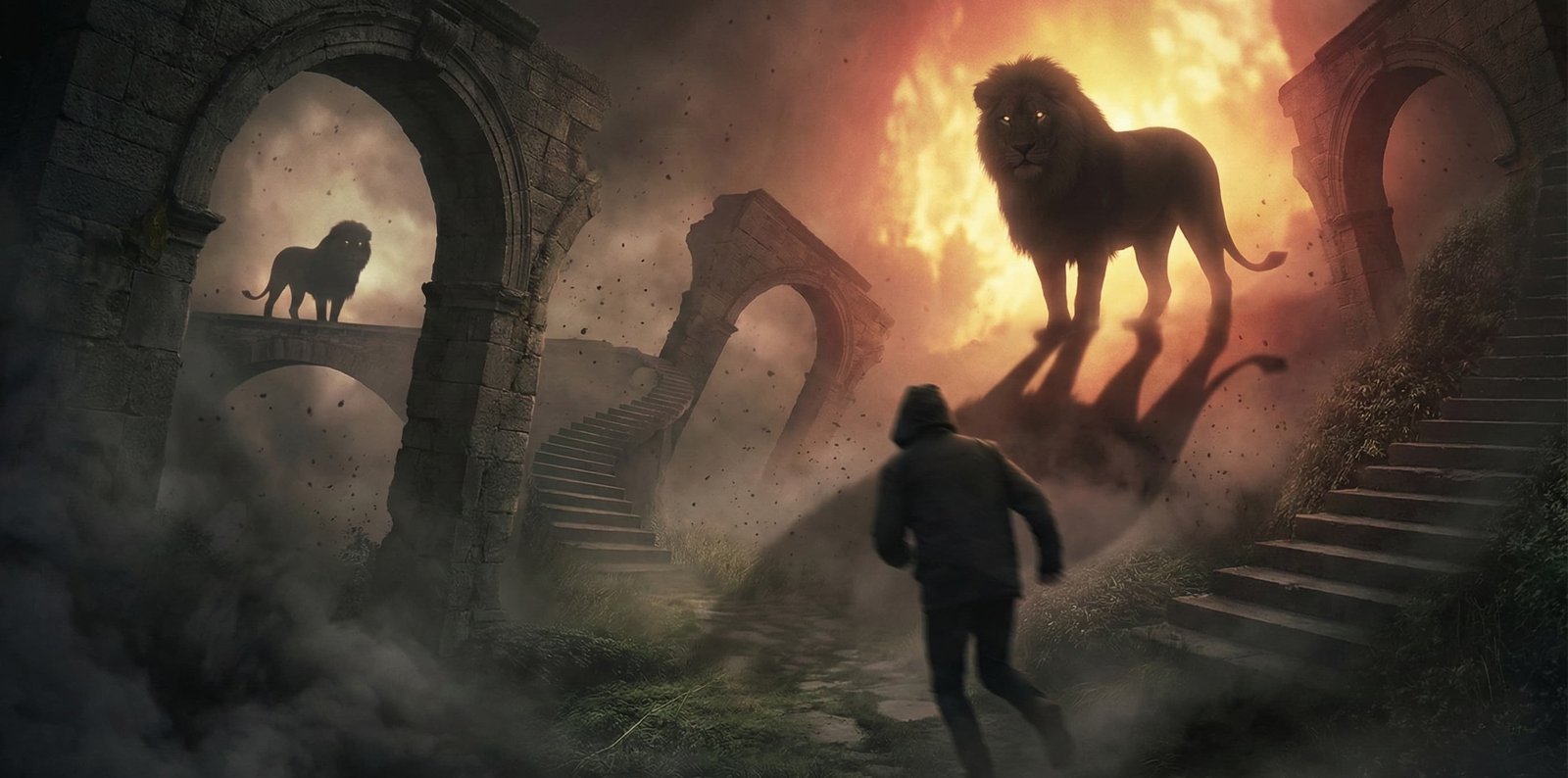 Soñar con leones que te persiguen: qué significa y por qué te pasa